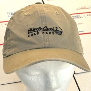 Beige Golf Club Men's Hat